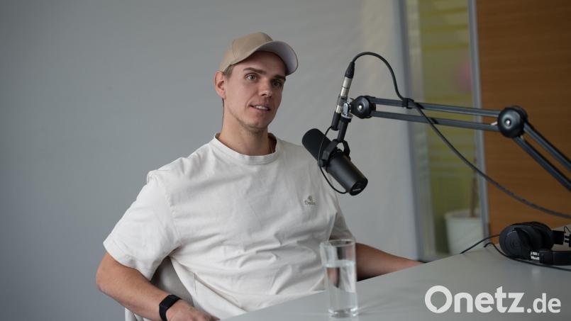Devils-Neuzugang Vincent Schlenker war zu Gast in der neuen Folge des &quot;Powerplay&quot;-Podcasts. Bild: Marco Meier