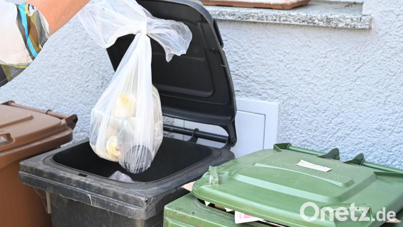 Erneut steigen die Kosten für die Müllentsorgung im Landkreis Neustadt/WN. Symbolbild: Bernd Weißbrod/dpa