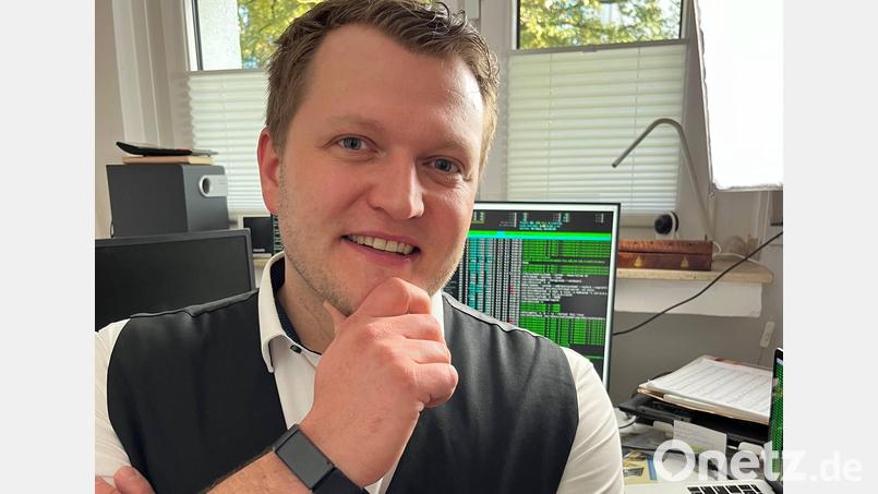 Peter Wilfahrt, ein gebürtiger Neustädter, der heute in Bayreuth arbeitet, hat sich ganz der IT-Sicherheit verschrieben. Eines seiner jüngsten Projekte ist der Podcast „Digitale Sicherheit“. Bild: Wilfahrt/exb