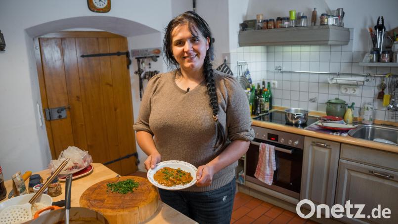 Wildbret ist so ein unglaublich vielseitiges Lebensmittel. Deswegen macht Maria Kraus ein &quot;wildes&quot; Curry-Gericht daraus. Bild: Marina Gube