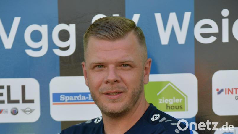 Christopher Klaszka, Trainer der SpVgg SV Weiden II. Archivbild: Dagmar Nachtigall/exb