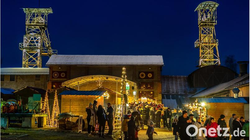 Die Vorweihnachtszeit naht: Grubenadvent nennt sich der Adventsmarkt, der auf Maffei bei Auerbach stattfindet. Archivbild: Karl-Heinz Schmid/exb