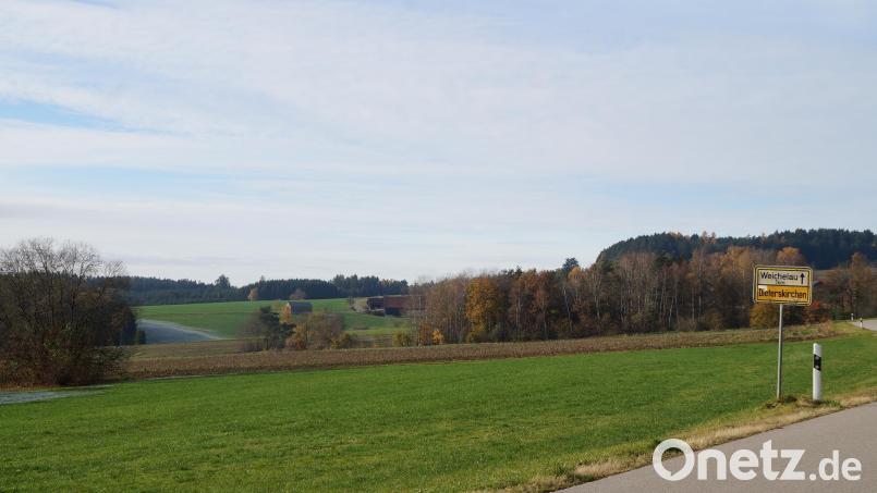 Am Ortsausgang in Richtung Weichelau könnte auf der freien Fläche der &quot;Solarpark Dieterskirchen&quot; entstehen. Eine Entscheidung ist noch nicht gefallen. Bild: wel