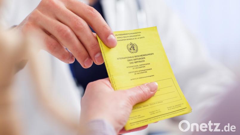 Wieder einmal ging es vor der Dritten Strafkammer des Landgerichts Amberg um einen gefälschten Impfausweis und dessen strafrechtliche Folgen. Angeklagt war eine Frau. Symbolbild: Christin Klose/dpa