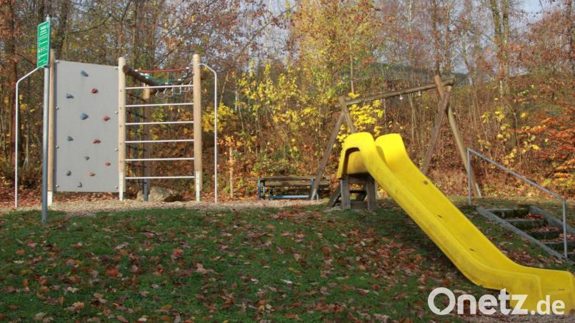 In Fuchsmühl gibt es schöne Kinderspielplätze. Viele - auch der auf der Ludwigshöhe an der Kurt-Schumacher-Straße (Bild) - seien laut Katharina Stock &quot;klettergerüstlastig&quot;. Bild: wro