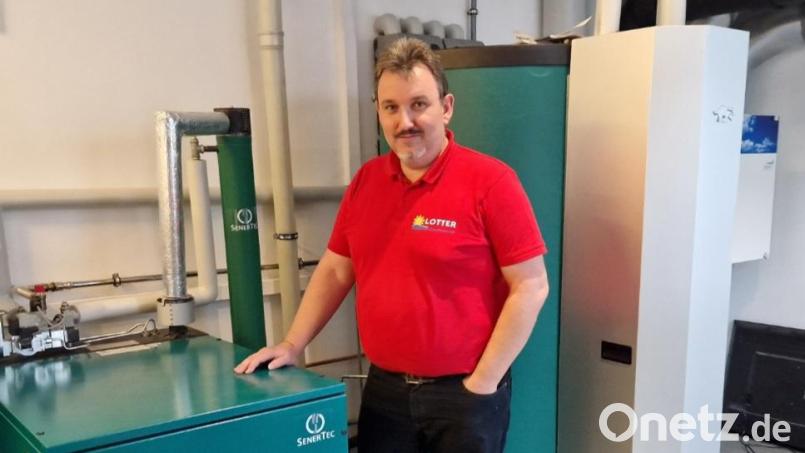 Andreas Lotter aus Pfreimd ist Heizungsbauer und Energieberater. Zu seinem Angebot gehören regelmäßige Infoabende über Heizungsarten und staatliche Förderungen. Bild: Thomas Dobler