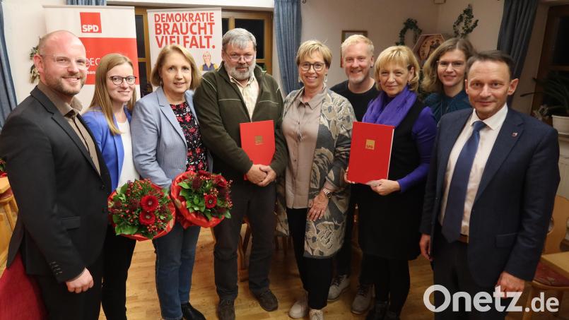 Die Weidener SPD dankt treuen Mitgliedern. Bild: Kunz