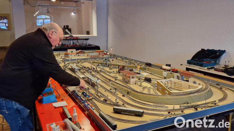 Die Modeleisenbahn-Ausstellung eröffnet am 3. Dezember im ehemaligen Gasthof &quot;Zur Post&quot; am Marktplatz in Schwandorf. Bild: Thomas Dobler
