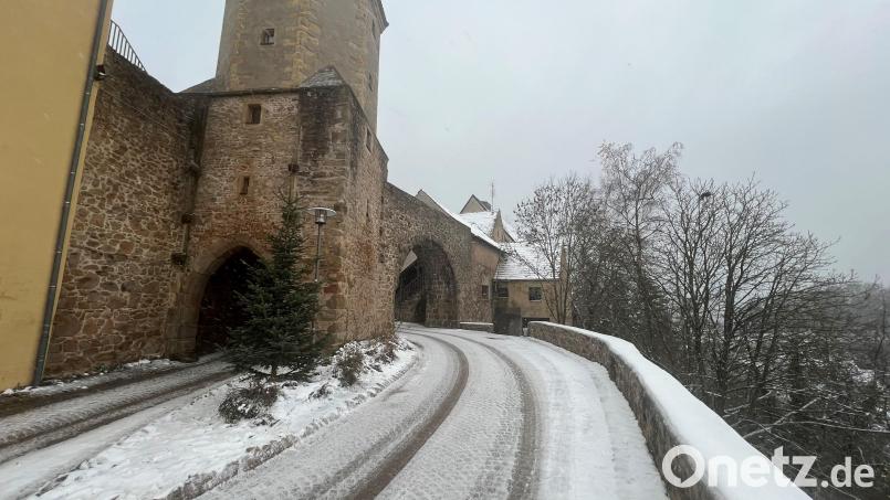 Die Sanierung der Stadtmauer im Bereich des Obertors ist abgeschlossen. Bild: Tietz