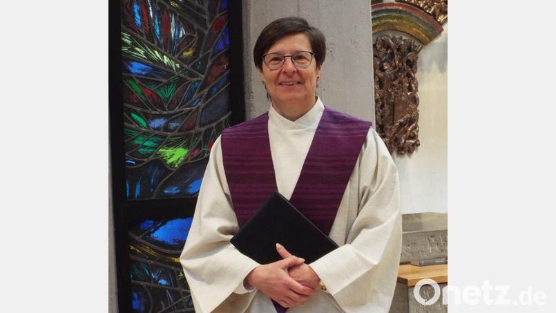 Elisabeth Harlander in der Kirche St. Wolfgang Kümmersbruck. Bild: e