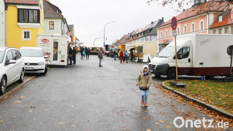 Überschaubar waren das Angebot und die Menschenmassen beim diesjährigen Martinimarkt. Bild: njn