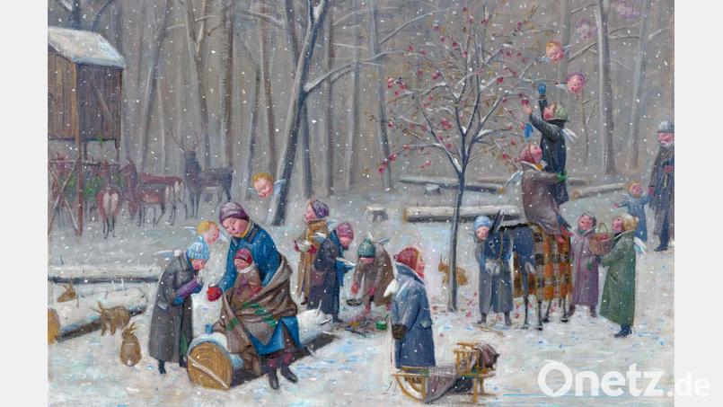 Eines der Krippenmotive, das im CeBB in Schönsee zu sehen ist. Bild: Centrum Bavaria Bohemia/exb