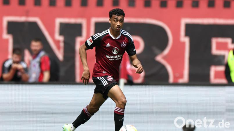 Schmerzhafter Verlust für den 1. FC Nürnberg: Das dem TSV Kümmersbruck entstammende Talent Nathaniel Brown wird ab Sommer 2024 bei Eintracht Frankfurt in der Bundesliga spielen. Bild: Daniel Karmann