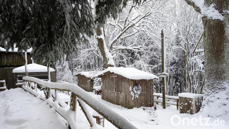 Wegen des vielen Schnees bleiben die Buden am Eulenberg geschlossen. Stattdessen gibt es einen Adventsmarkt beim CeBB. Bild: mmj
