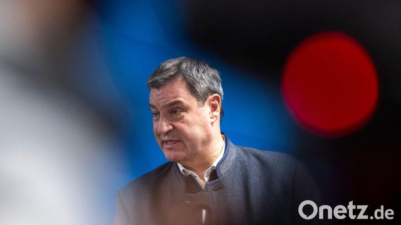 Markus Söder (CSU), Ministerpräsident von Bayern: „Für Bayern kann ich sagen: mit uns wird es kein verpflichtendes Gendern geben.“ Bild: Peter Kneffel/dpa