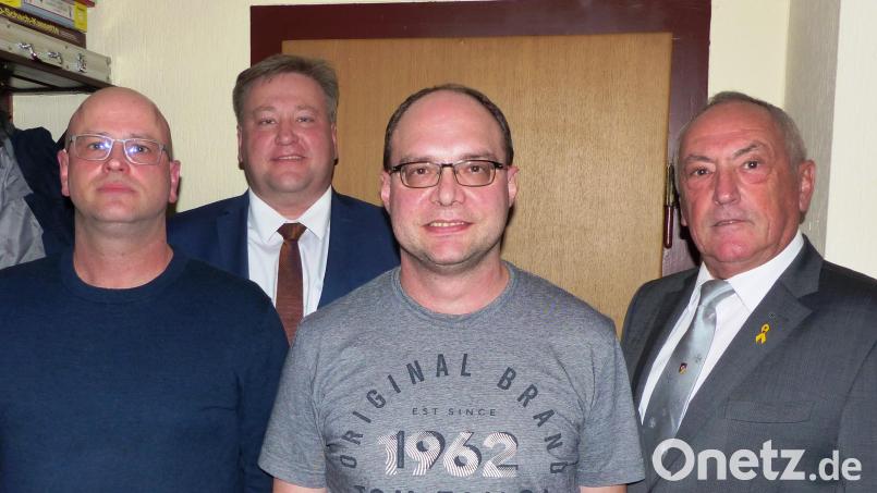 Die Kastler Reservisten haben eine neue Führung (von links): Vorsitzender Christian Bäuml, Bürgermeister Stefan Braun, Zweiter Vorsitzender Thomas Fink und Werner Gebhardt vom Landesreservistenverband. Bild: jp