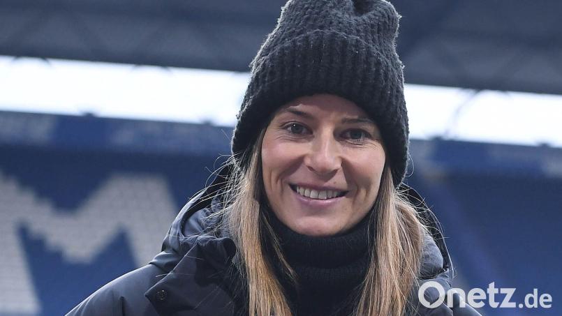 Wir Co-Trainerin beim 1. FC Union Berlin: Marie-Louise Eta. Bild: Revierfoto/Revierfoto/dpa