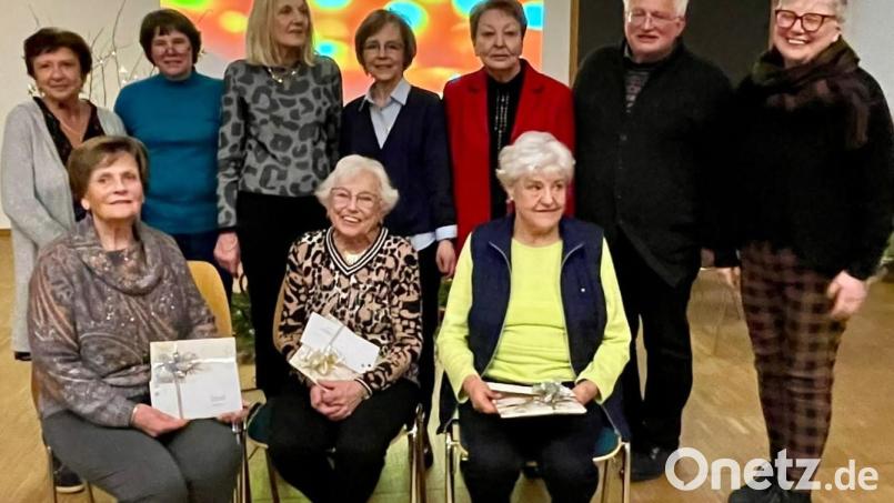 Der Frauenbund Herz Jesu ehrt langjährige Mitglieder. Bild: uz