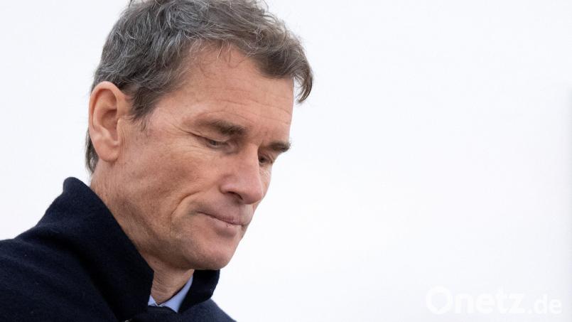 Der wegen Hausfriedensbruch und Sachbeschädigung angeklagte ehemalige Nationaltorwart Jens Lehmann . Bild: Sven Hoppe/dpa