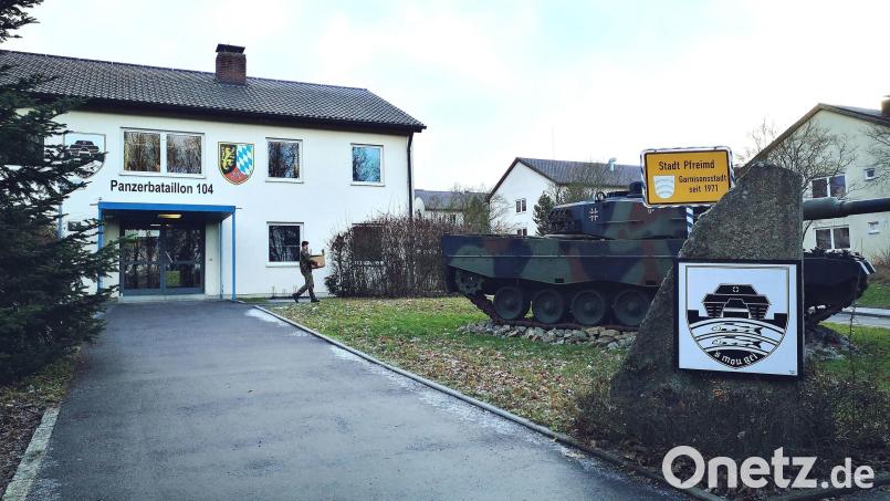 Die Pfreimder Kaserne, die Heimat des Panzerbataillons 104. Bild: cv