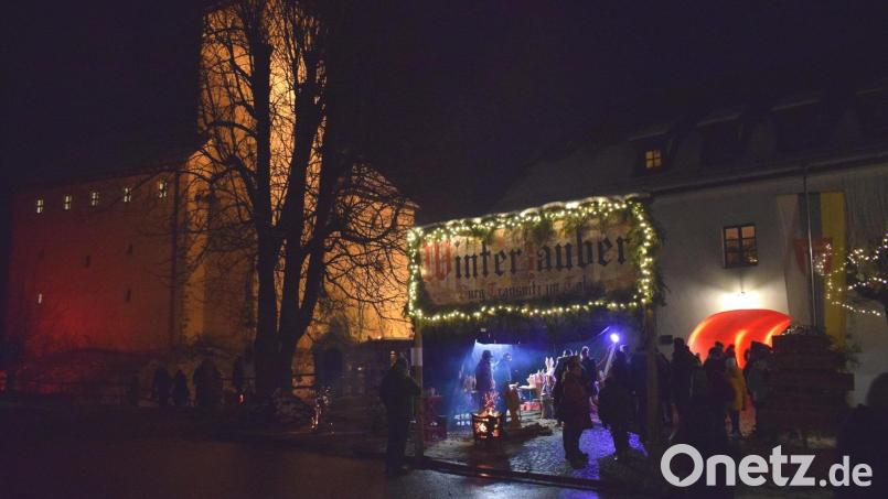 Der &quot;Winterzauber auf der Burg Trausnitz&quot; lockt viele Besucher an. Bild: bnr