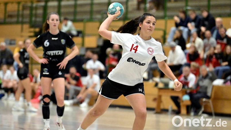 Auch sieben Tore von Paula Eckert verhalfen den HC-Damen nicht zum Punktgewinn im Spiel gegen den TSV Winkelhaid. Archivbild: Hubert Ziegler