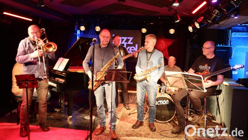 Albert Dotzler hatte zur Session eingeladen. Viele Jazz-Talente waren ihm gefolgt. Bild: Kunz