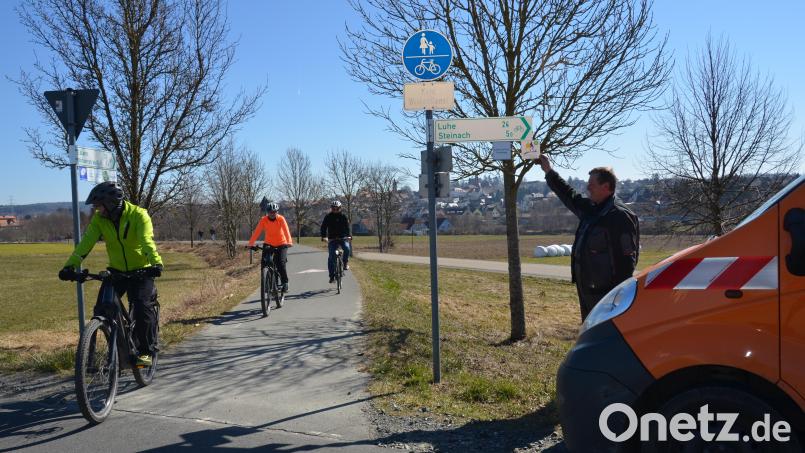 Der Simultankirchradweg ist einer von vielen Radwegen im Landkreis Neustadt/WN. Mit einem neuen Konzept soll die Infrastruktur für die Radfahrer weiter verbessert werden. Archivbild: dob