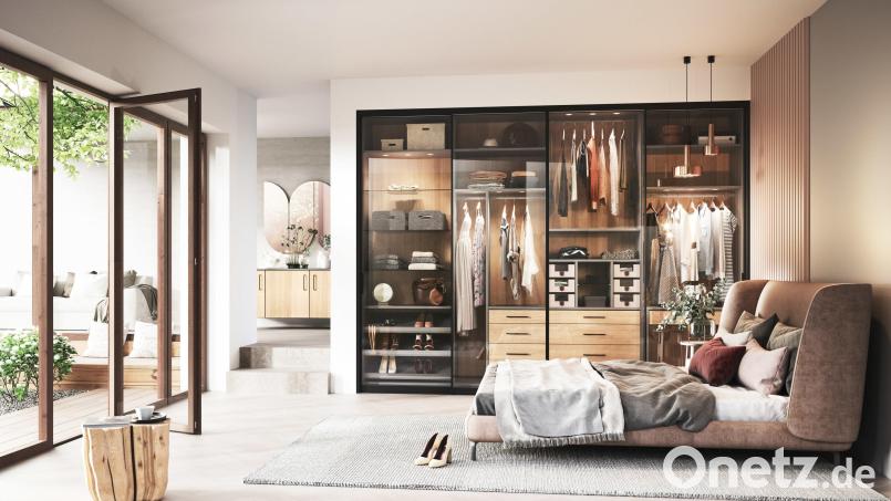 Schöne Aussichten: Ordnung im gläsernen Kleiderschrank von Cabinet. Bild: Cabinet/dpa