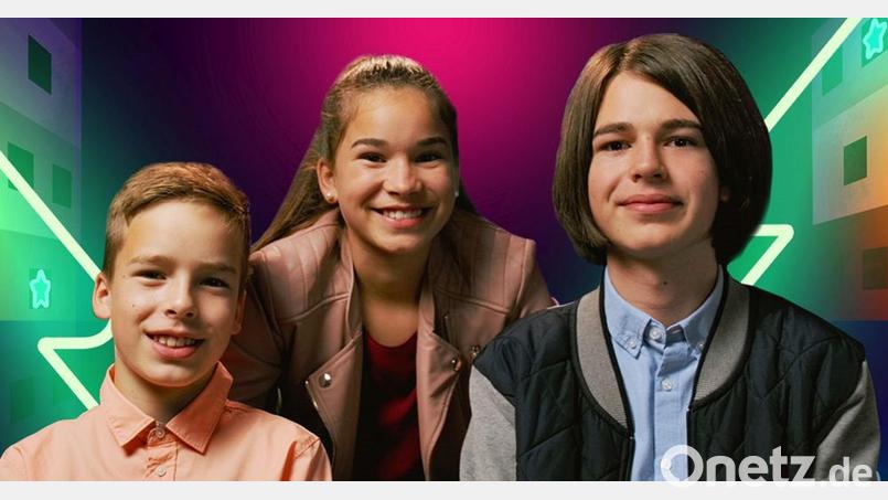 An Ostern waren Xaver, Veronika und Moritz Bauer (von links) im Fernsehen bei der Show „The Voice Kids“ zu bewundern. Nun geben die Geschwister ihr erstes größeres Live-Konzert. Bild: Dominik Moser