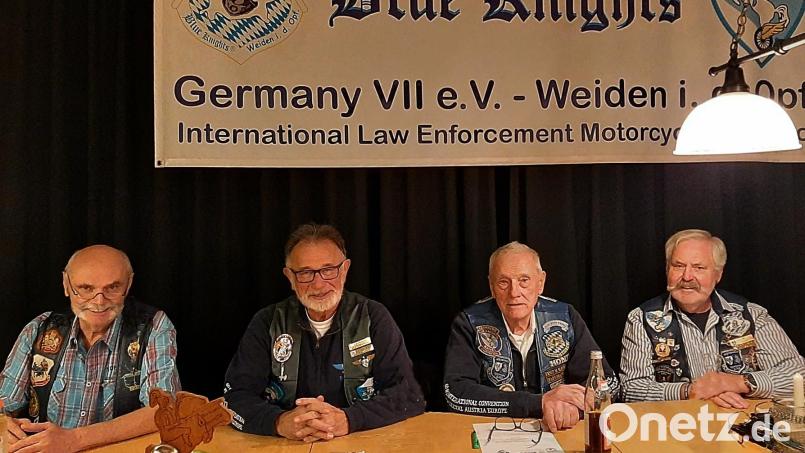Die Vorstandschaft (von links): Vice-President Dieter Maas, President Georg Arnold, Quartermaster Ernst Mayr und Rodcaptain Joe Wessels. Bild: R. Kreuzer