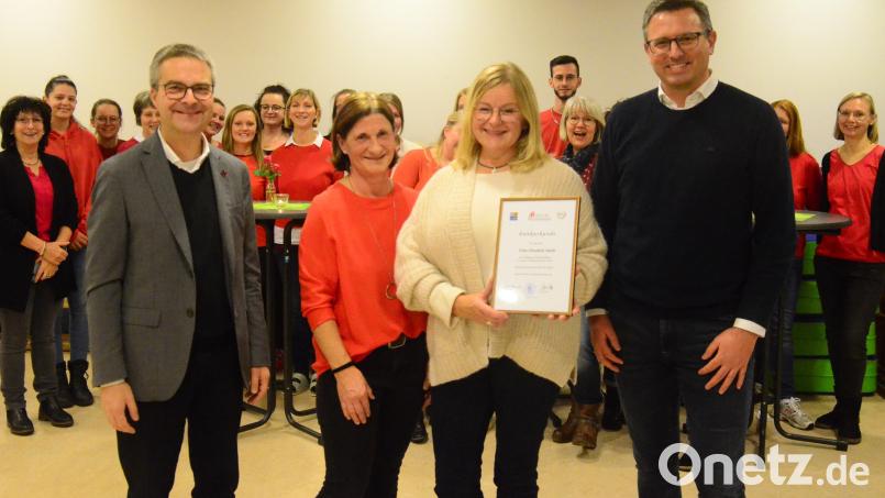 Ließ sich feiern: Elisabeth Smith. Bild: Kunz