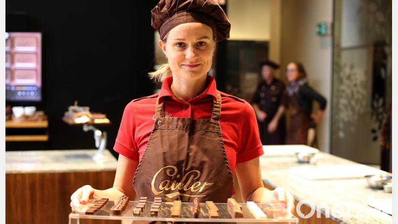 Cailler ist die älteste noch existierende Schokoladenmarke der Schweiz - in Broc im Kanton Freiburg betreibt sie auch ein Schoko-Museum. Bild: Evelyn Steinbach/dpa