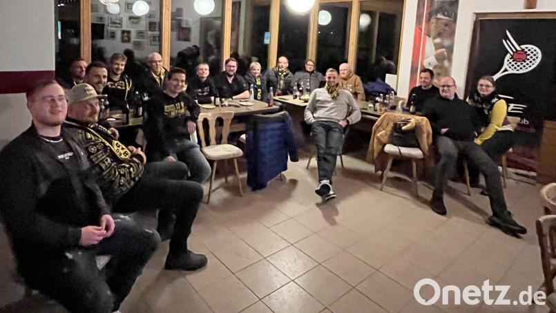 Für die Eschenbacher BVB-Fans ein Muss: Die Fernsehberichterstattung über Spiele "ihrer" Borussia Bild: do