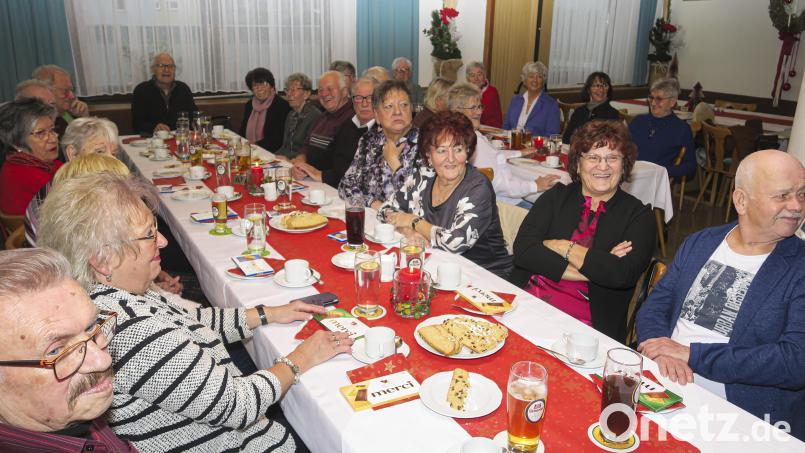 Die Senioren-Weihnachtsfeier kam ausgezeichnet an. Bild: Gerhard Weber/exb