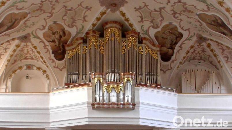 Prospekt der Jann-Orgel der Stadtpfarrkirche Neustadt. Archivbild: hbl