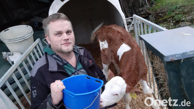 Landwirt Daniel Käs aus Buch ist Mitorganisator der Demonstration am Montag. Bild: dob