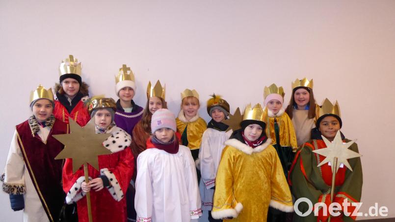Die Sternsinger für Edelsfeld, Kürmreuth und Hannesreuth. Bild: Zeltsperger/exb