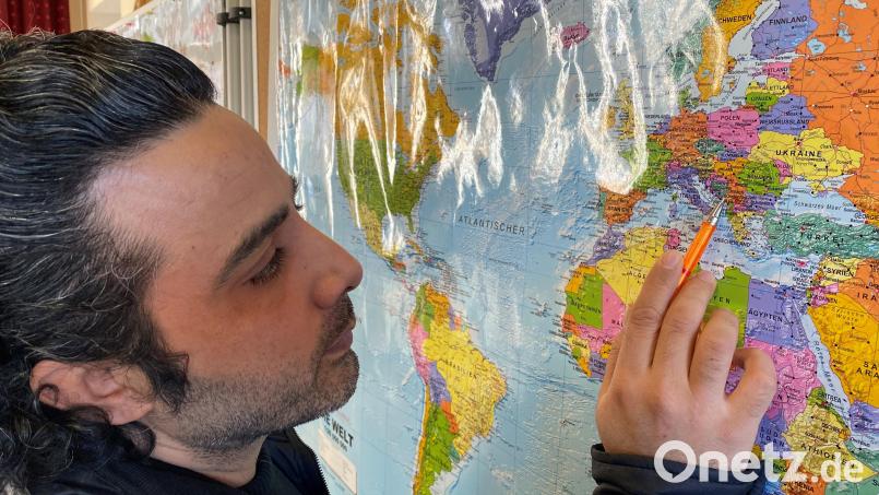 Abbas Karimpoor flüchtete mit seiner Freundin Hafezi zu Fuß vom Iran nach Deutschland. Zwei Monate lang war das Paar unterwegs. Bild: ck