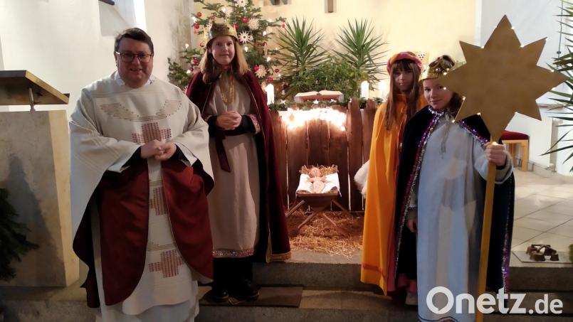 Die Sternsinger der Filialkirche Tröbes haben 1169 Euro an Spenden gesammelt. Bild: gi