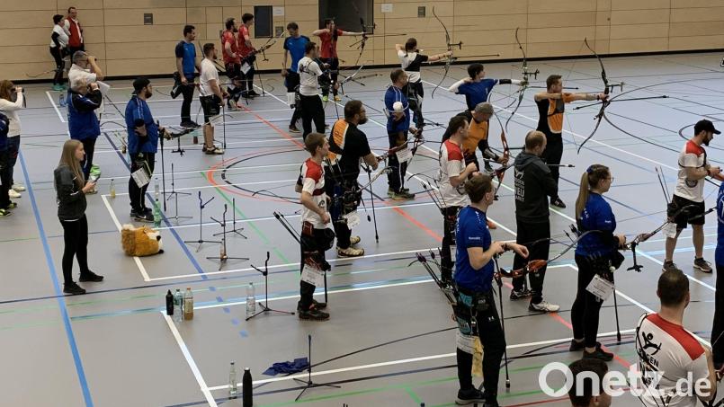 Die Regionalliga-Bogenschützen waren in Eggenfelden zu Gast. Bild: mr