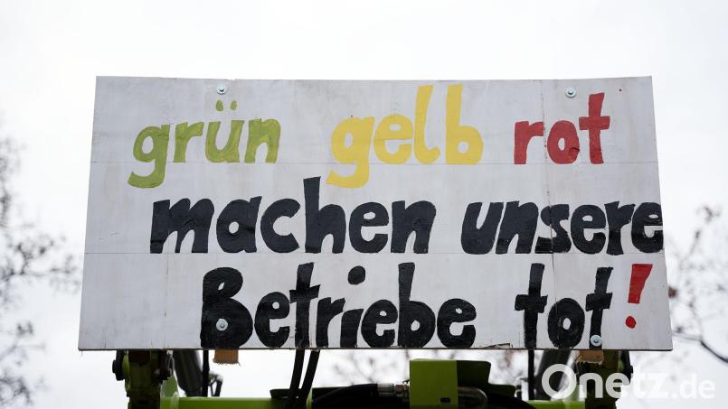 Die Protestwoche führt Landwirte auch nach Burglengenfeld. Bild: Alexander Unger