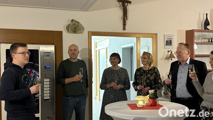 Sparte Tennis des FC Schwarzenfeld beim Neujahrsempfang. Bild: Strupf-Daub/exb