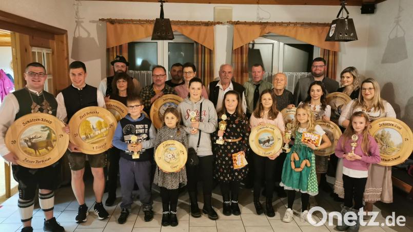 Beim Dreikönigsschießen der Mehlmeiseler Schützengesellschaft wurde die 100er-Marke geknackt. Bild: Hofmann/exb