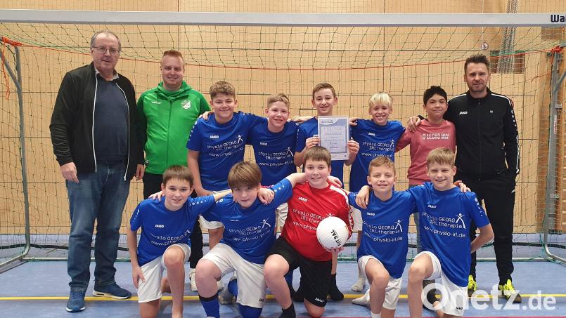 Die U13 der SG Diendorf ist Futsal-Kreismeister. Bild: Helmberger