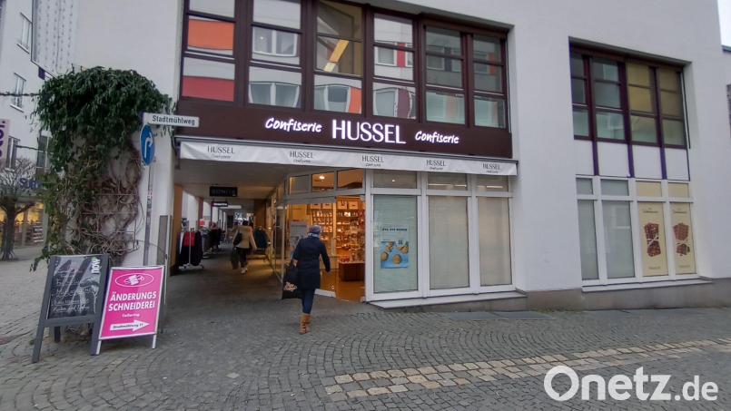 Nach 40 Jahren verabschiedet sich das Schokoladen- und Pralinen-Geschäft Hussel aus Weiden. Bild: shl