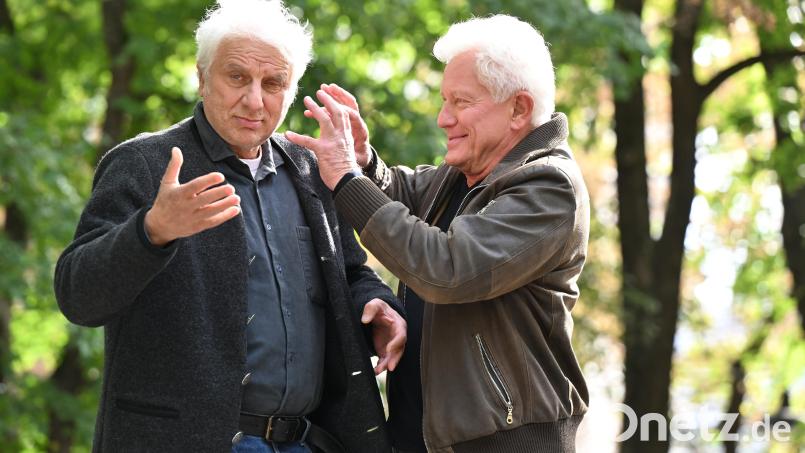 Nach mehr als drei Jahrzehnten verabschieden sich die Schauspieler Miroslav Nemec (69) und Udo Wachtveitl (65) vom Tatort. Bild: Peter Kneffel