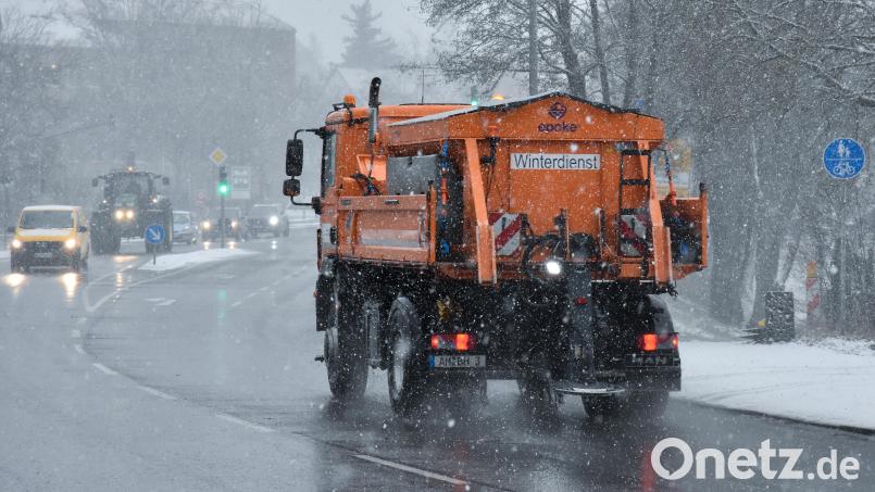 Der Winterdienst im Raum Weiden hat gut vorgesorgt. Archivbild: Stephan Huber