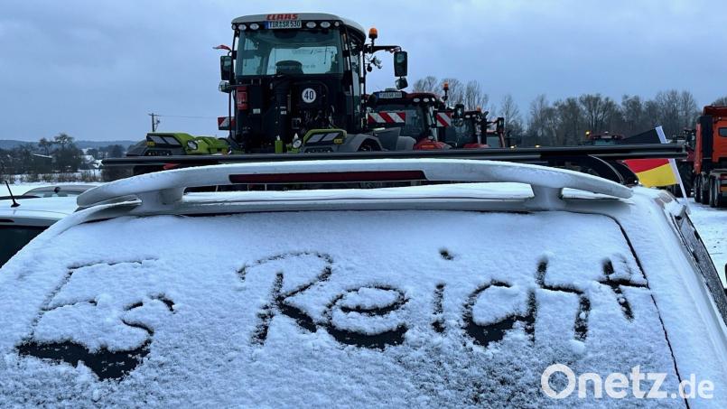 Am Freitag kommt es in Zeßmannsrieth zu einer größeren Demonstration. Es soll gezeigt werden, dass nicht nur die Landwirte große Probleme haben, sondern der gesamte Mittelstand. Bild: Gabi Schönberger