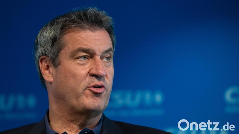Markus Söder stellte auf der CSU-Fraktionsklausur seine Ideen für eine "Entrümpelung" des Freistaates vor. Archivbild: Sven Hoppe/dpa